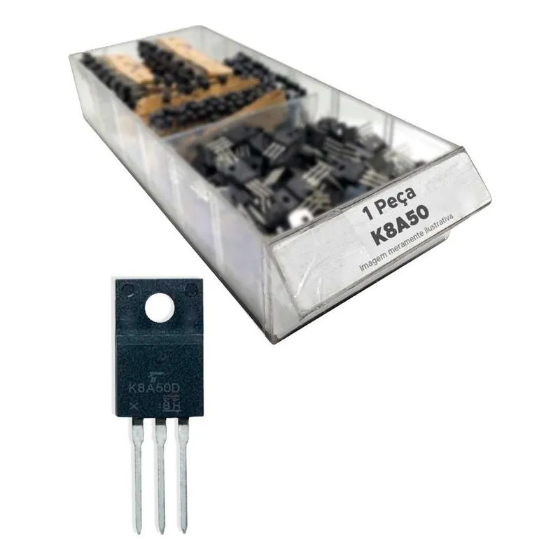 Transistor K8a50 = K8 A50 = K 8a50 - To220