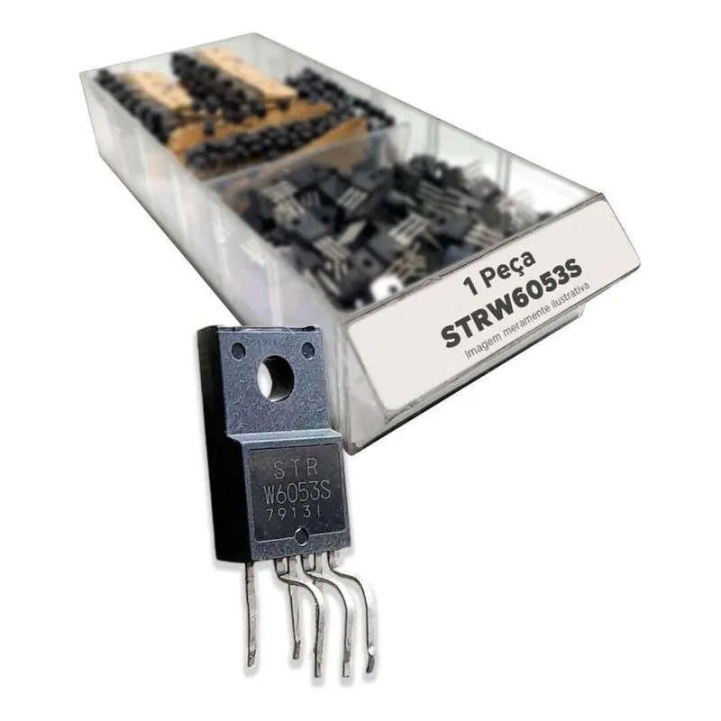 Circuito Integrado Strw6053s = Str-w6053s = W6053s
