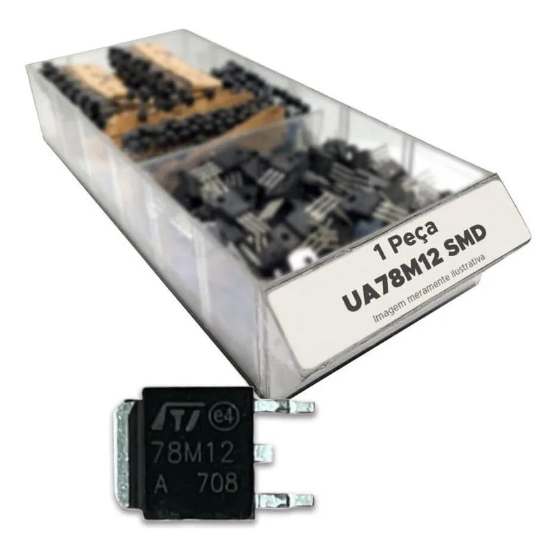 Circuito Integrado Smd Ua78m12 = Ua 78m12 Smd