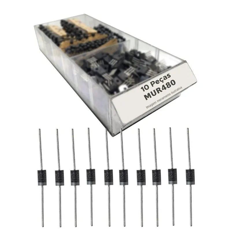 10x Transistor Mur480 Mur 480 - 800v 4a