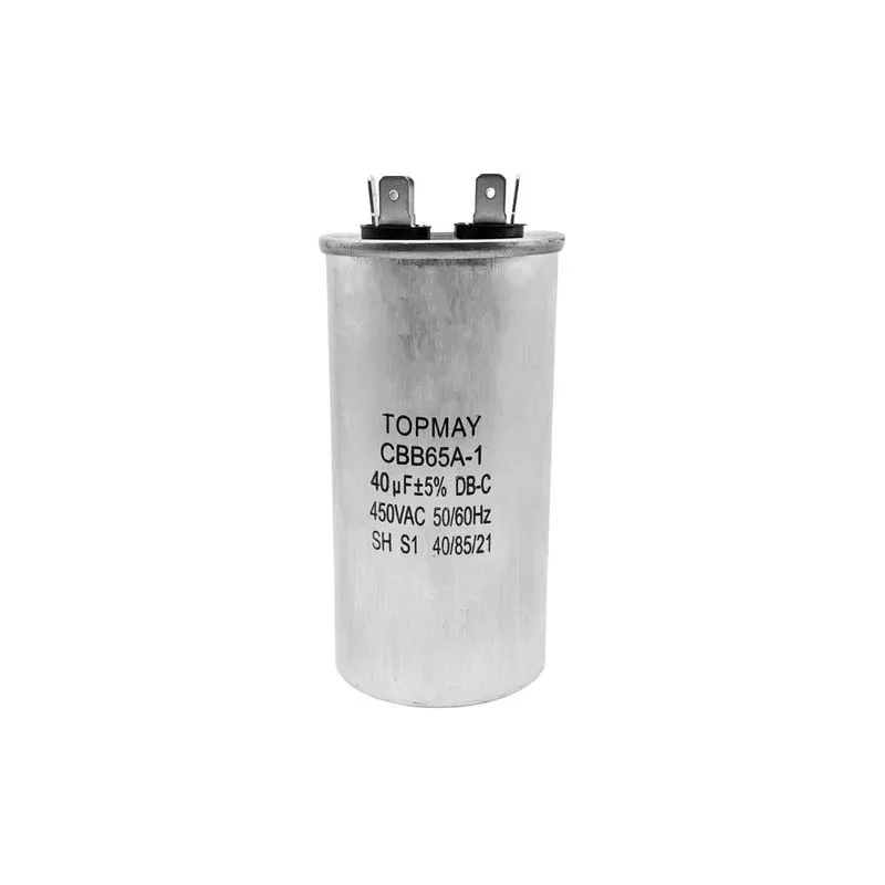 Capacitor Cbb65a-1 De Partida Permanente 40uf 450v - 6 Pinos