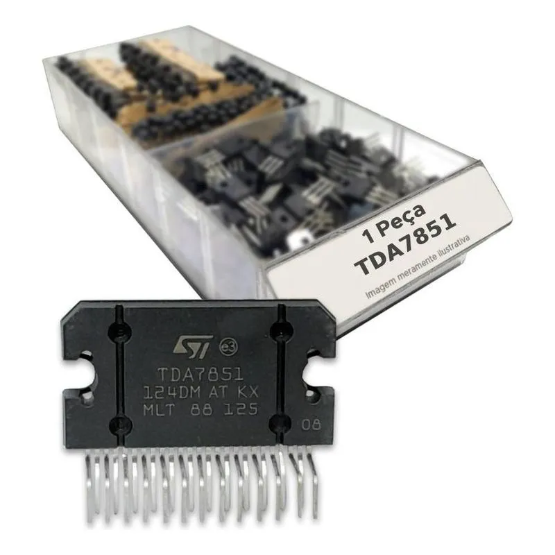Circuito Integrado Tda7851l = Tda7851 L = Tda 7851