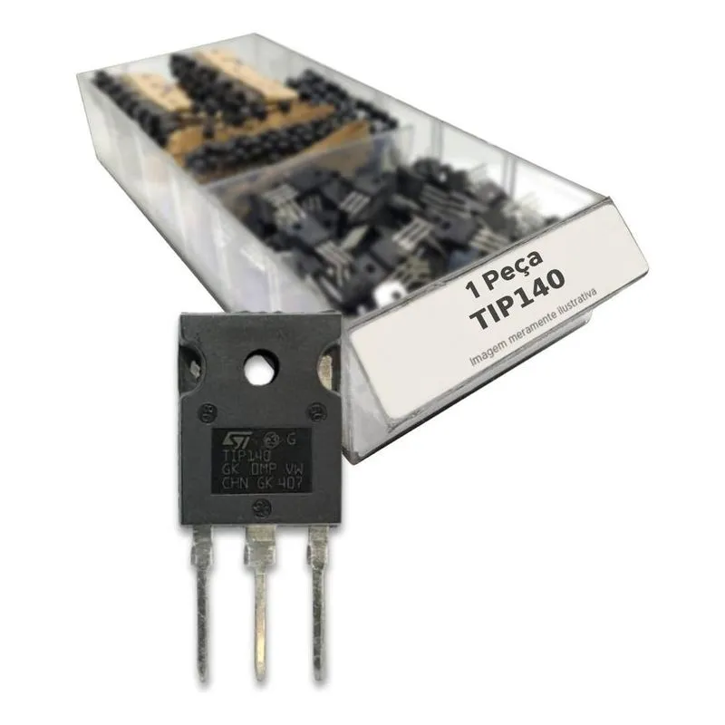 Transistor Tip140 = Tip 140 = Tip140 Grande - To247