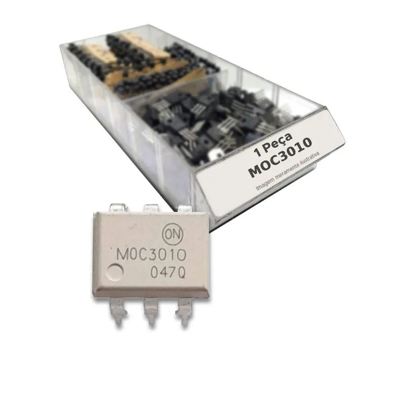 Circuito Integrado Moc3010 Moc 3010 - Dip6