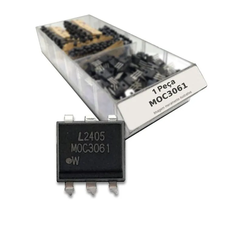 Circuito Integrado Moc3061 Moc 3061 - Dip6