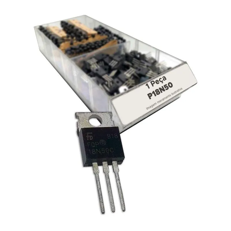 Transistor P18n50 = P18 N50 = 18n50 - To220 Metálico