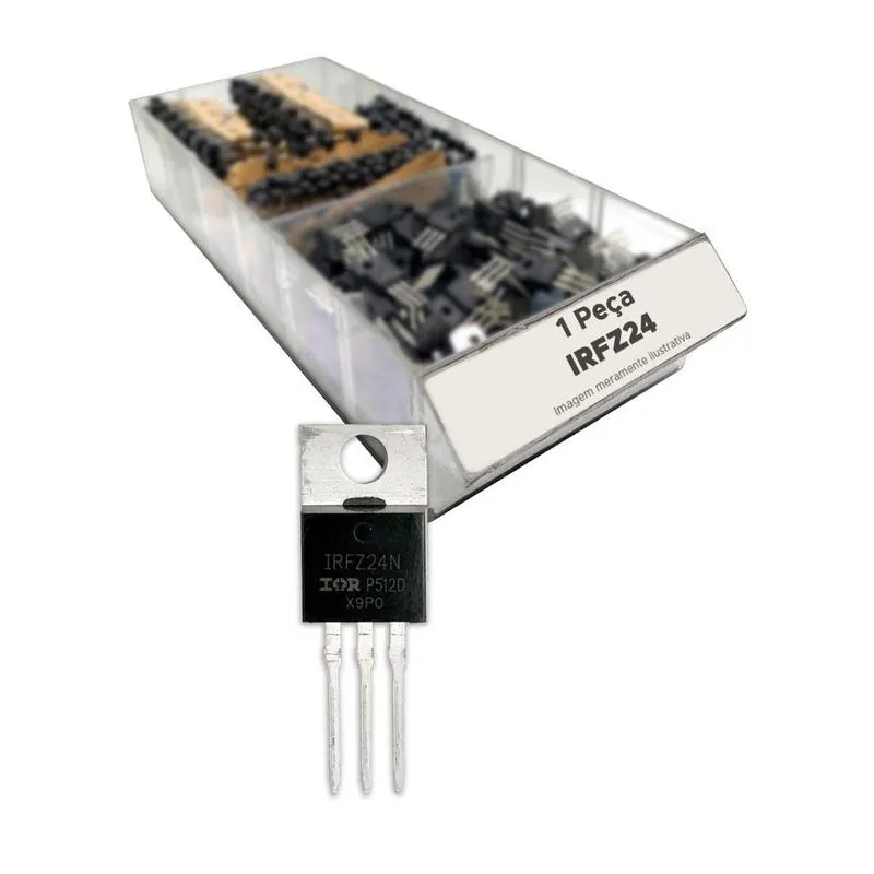Transistor Irfz24 Irfz 24 Irf Z24 - Mosfet To220