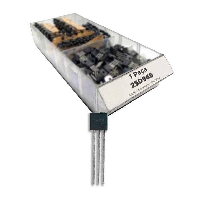 5x Transistor 2SD965 2SD 965 D965 - TO92 - Alto Desempenho