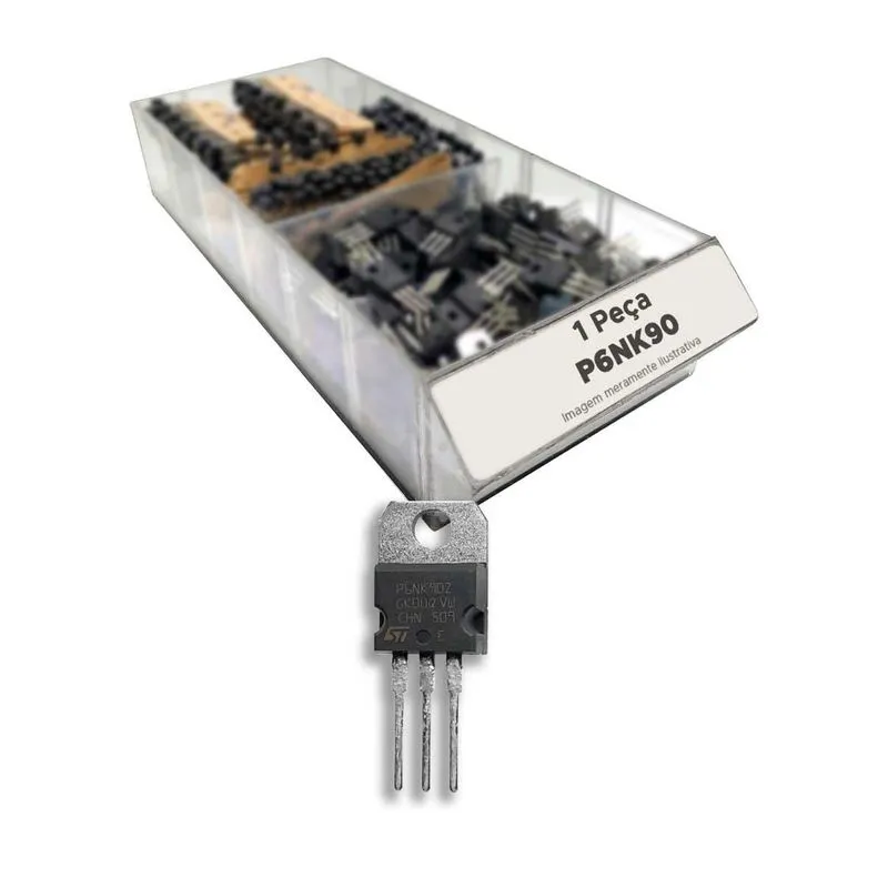Transistor P3nk90z P3nk90 P3 Nk90z 3nk90 - To220 Metálico