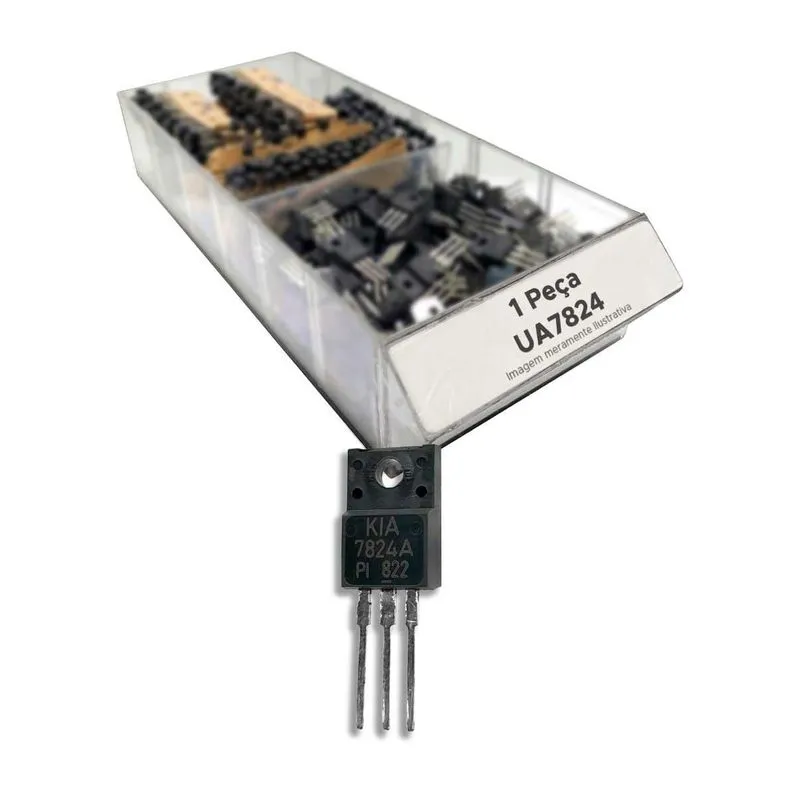 Circuito Integrado UA7824 UA 7824 - TO-220 Isolado