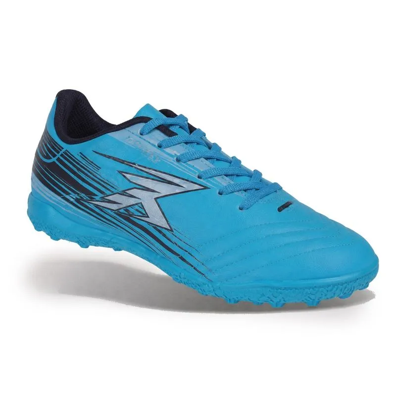 Chuteira Society Infantil OXN 403 Azul Ciano 33