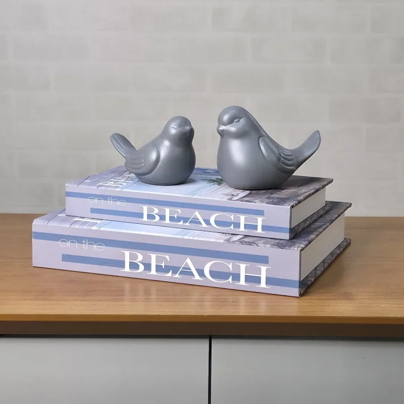 LIVRO CAIXA KIT 2 PCS ON THE BEACH