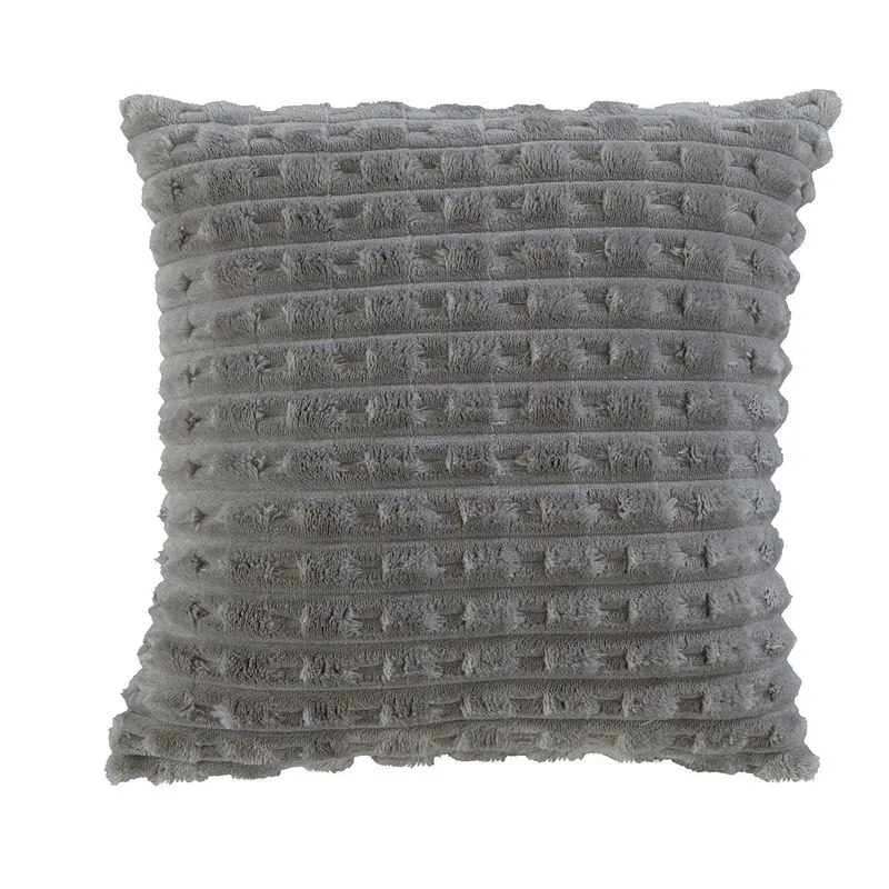 Capa De Almofada Snow 045x045cm Cinza - Jolitex