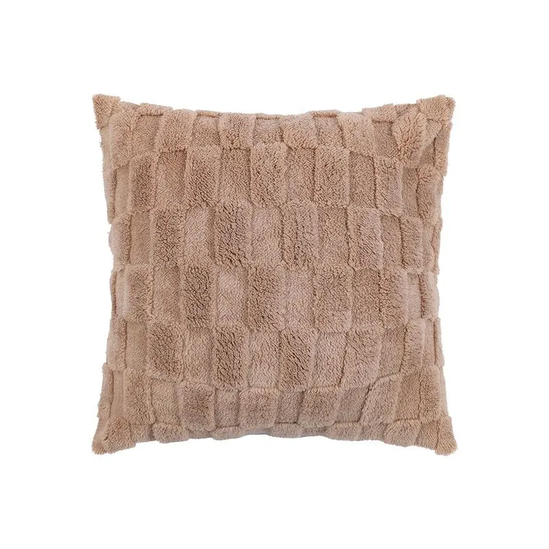 Capa De Almofada Winter Modelo 4 45x45cm Marrom - Jolitex