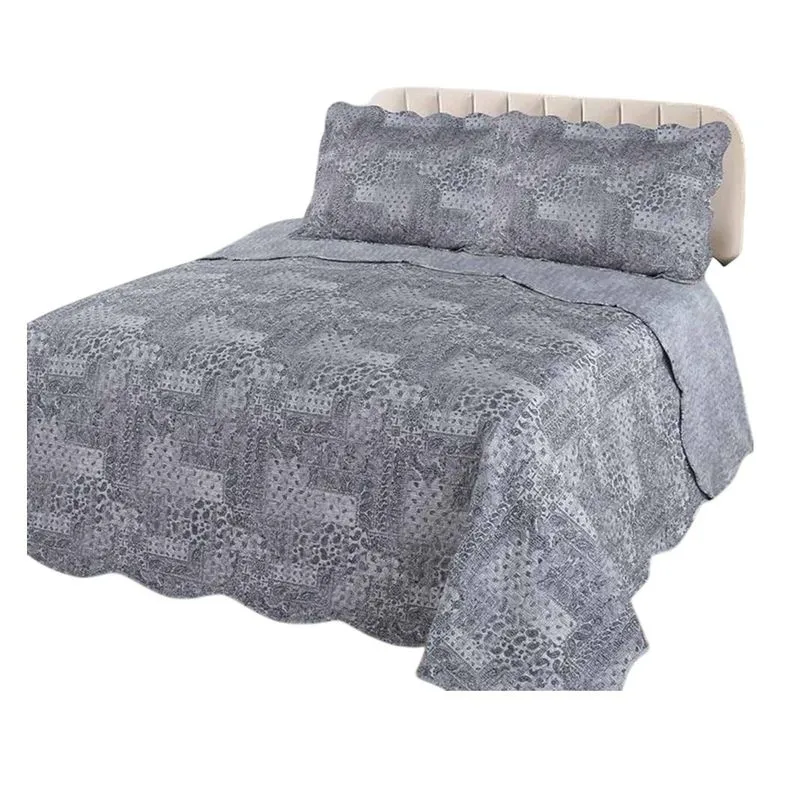 Colcha Super King 3 Peças Ultrasonic Dyuri Boituva Jolitex
