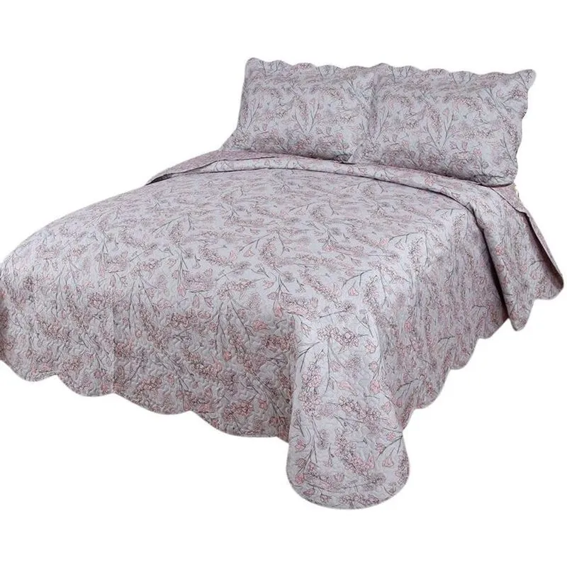 Colcha King Utrassonic Dyuri Iota Estampado 280x260cm - Jolitex