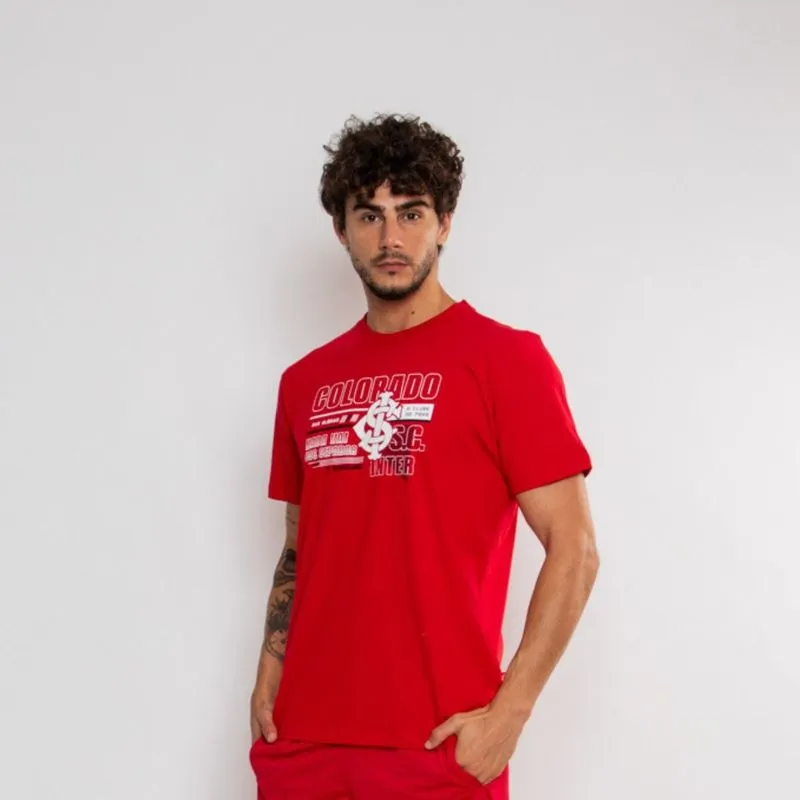 Camiseta Futebol Classica Internacional Colorado Surf Center GG / Vermelho