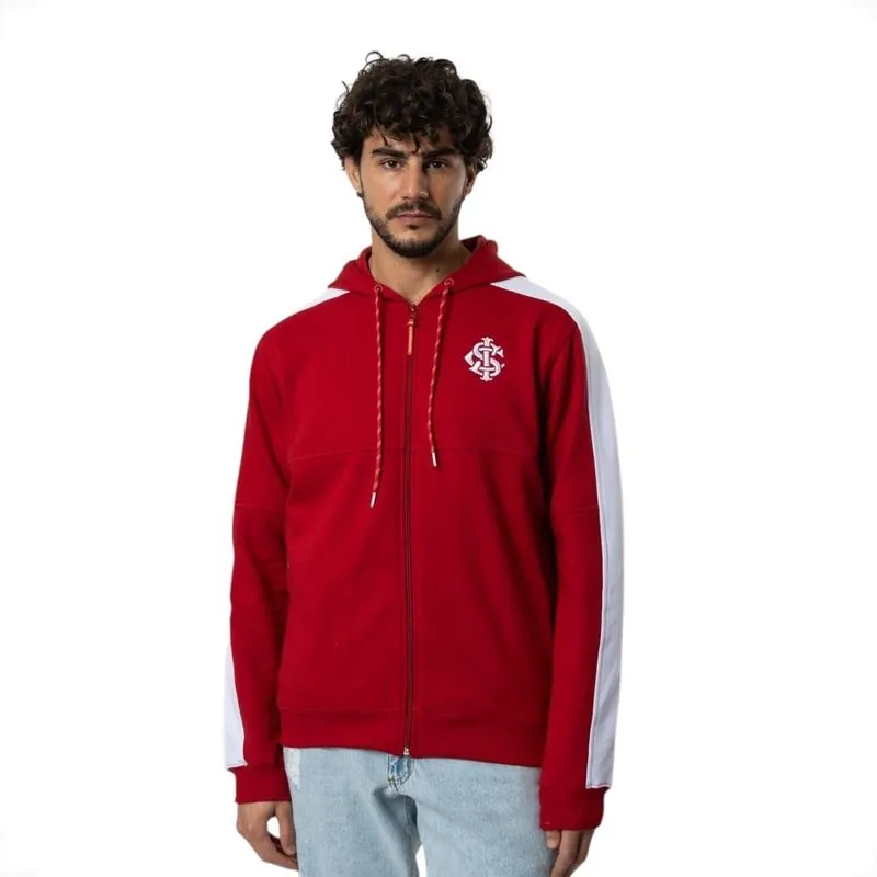 Moletom Canguru Internacional Com Capuz Surf Center P / Vermelho
