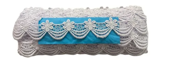 Renda Guipir CHL-722 4.5 CM - Rolo C/13.7 Metros COR:BRANCO