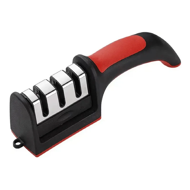 Amolador Afiador Facas 3 Etágioas Afiar Profissional Prático