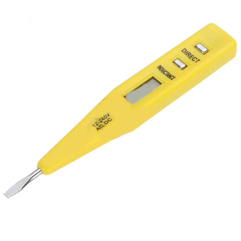 Chave Teste Digital Medidor De Tomada Corrente Elétrica