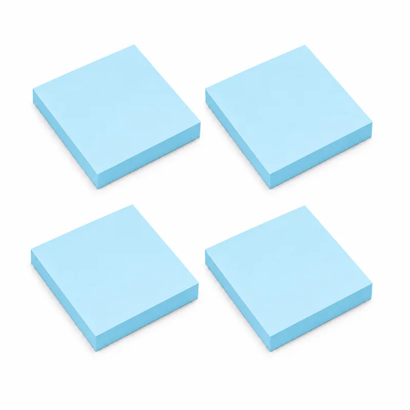 2 Bloco De Notas Adesivo 76x76mm Tipo Post It 200 Folhas