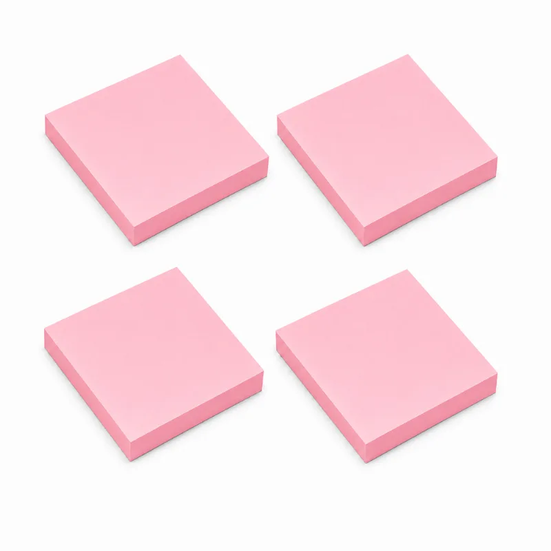 2 Bloco De Notas Adesivo 76x76mm Tipo Post It 200 Folhas