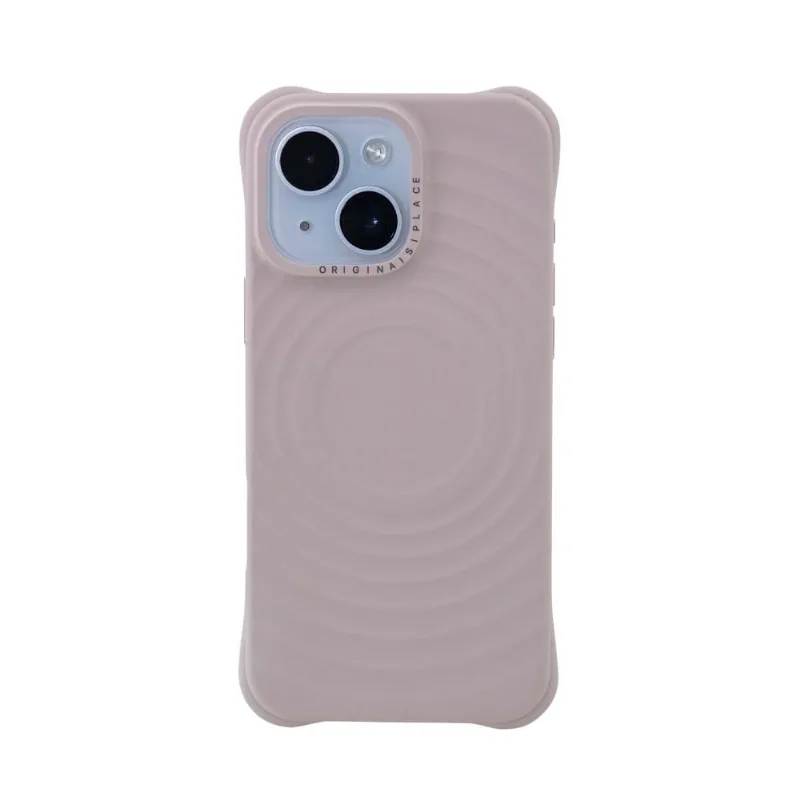 Capa iPhone 15 Originais iPlace, Drop Nude - Originais iPlace