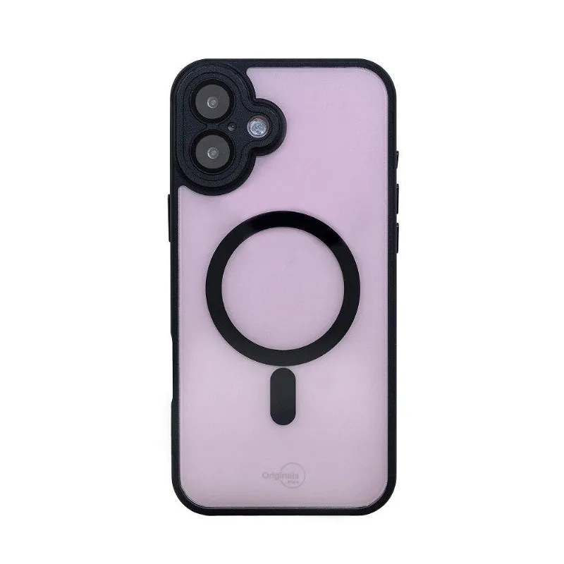 Capa iPhone 16 Originais iPlace, Poli com Proteção de Câmera e Indução, Preta - Originais iPlace