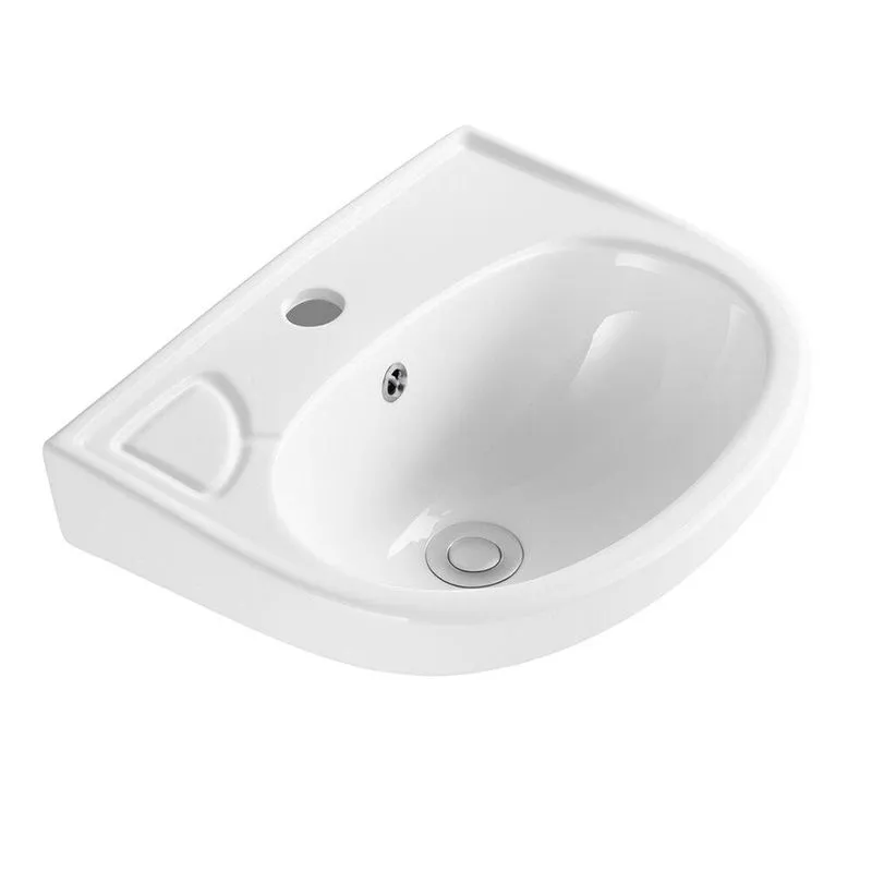 Lavatório Modaza Vita, Branco - Cerâmica