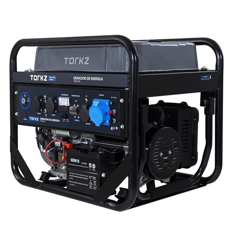 Gerador De Energia À Gasolina Torkz Tre0100
