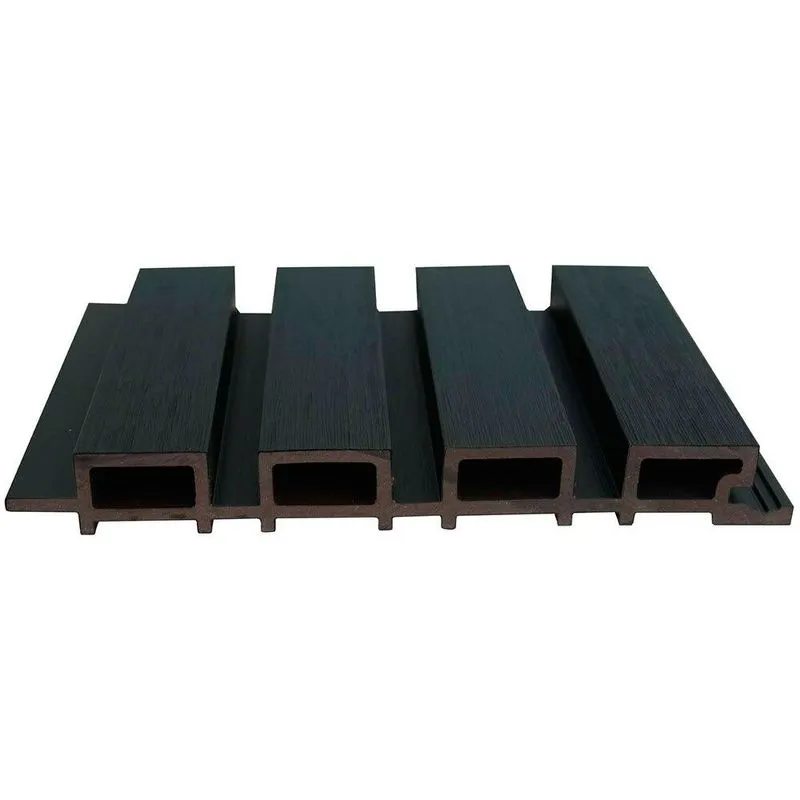 Painel Ripado Modaza Wpc Externo Nero, 21,9 X 290 Cm