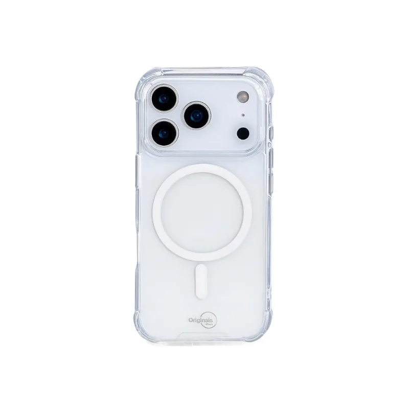 Capa iPhone 17 Pro Max, Air Cushion Essential, Originais iPlace, Transparente - Originais iPlace