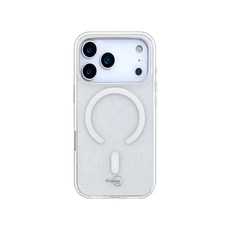Capa iPhone 17 Pro Shine, Originais iPlace, Transparente - Originais iPlace