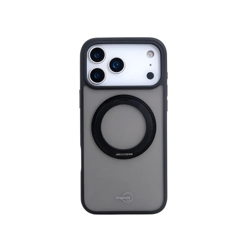 Capa iPhone 17 Pro Stand Originais iPlace, Preto - Originais iPlace