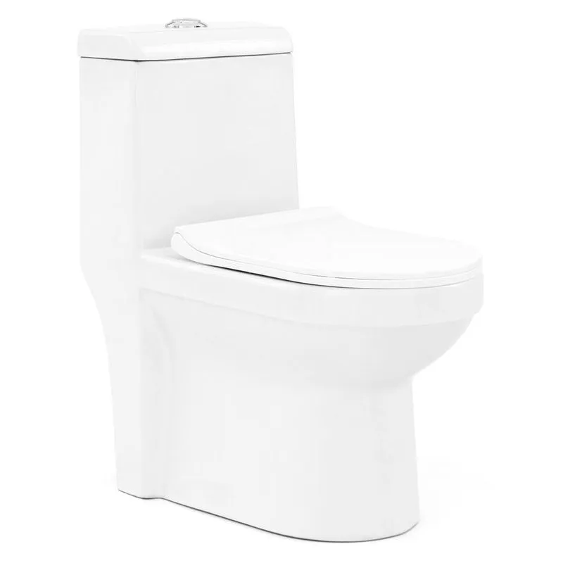Kit Vaso Sanitário Monobloco E Acessórios Modaza Acqua, Branco, 3 E 6 Litros