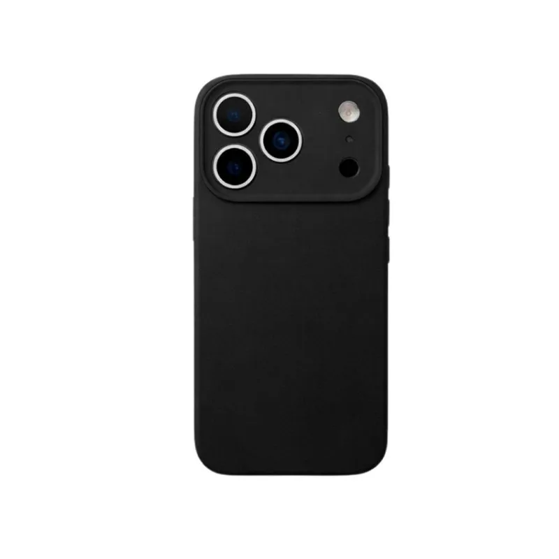 Capa iPhone 17 Pro Silicone Com Proteção de Câmera Originais iPlace, Preto - Originais iPlace
