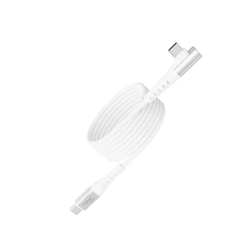 Cabo Magnético 90º USB-C, Originais iPlace, Silicone - Originais iPlace