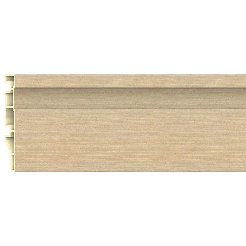 Rodapé Pvc Modaza Frisado Truffel, 7 X 285 Cm