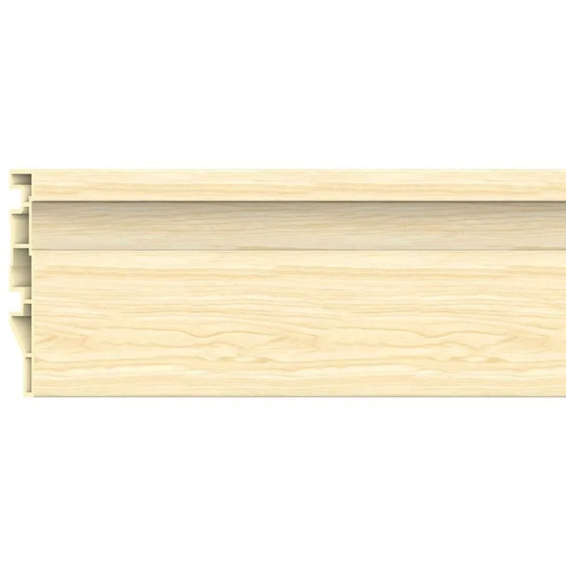Rodapé Pvc Modaza Frisado Fresno, 7 X 285 Cm