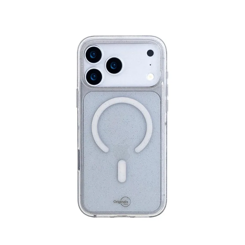 Capa iPhone 18 Pro / 17 Pro, Shine, Originais iPlace, Transparente com Brilho - Originais iPlace