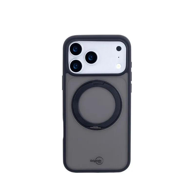 Capa iPhone 18 Pro / 17 Pro, Stand, Originais iPlace, Preto - Originais iPlace