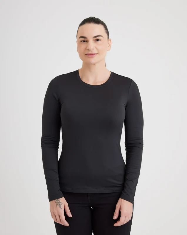 Blusa Segunda Pele Thermo Feminina - Preta GG