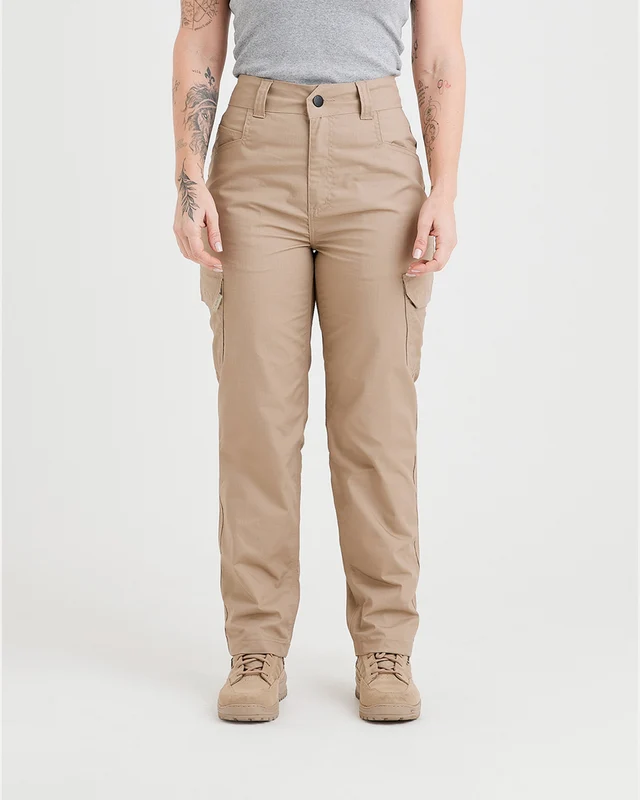 Calça Tática Bravery Feminina 2.0 - Cáqui 36