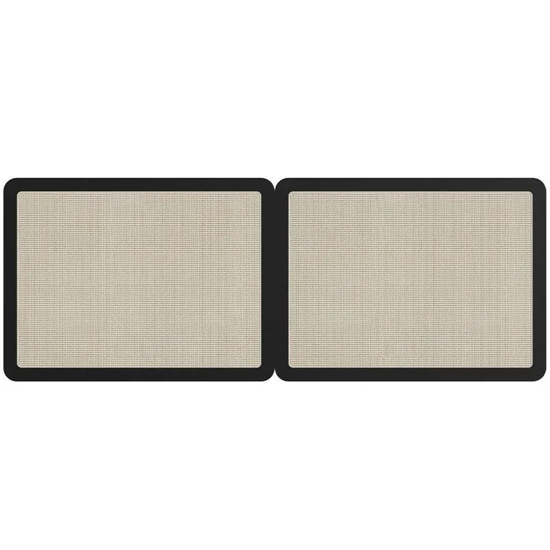 Cabeceira Cama Box Casal Queen Painel Com Telinha 160cm Moss A03 Nero