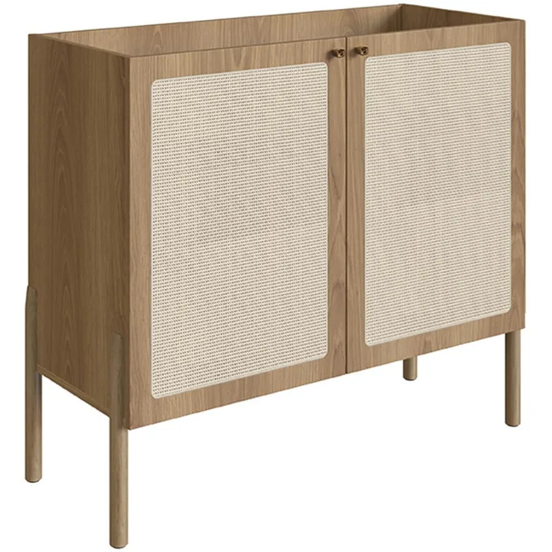 Balcão Aparador Cantinho do Café Pés Madeira Moss A03 Hanover Roble - Lyam Decor - Lyam Decor