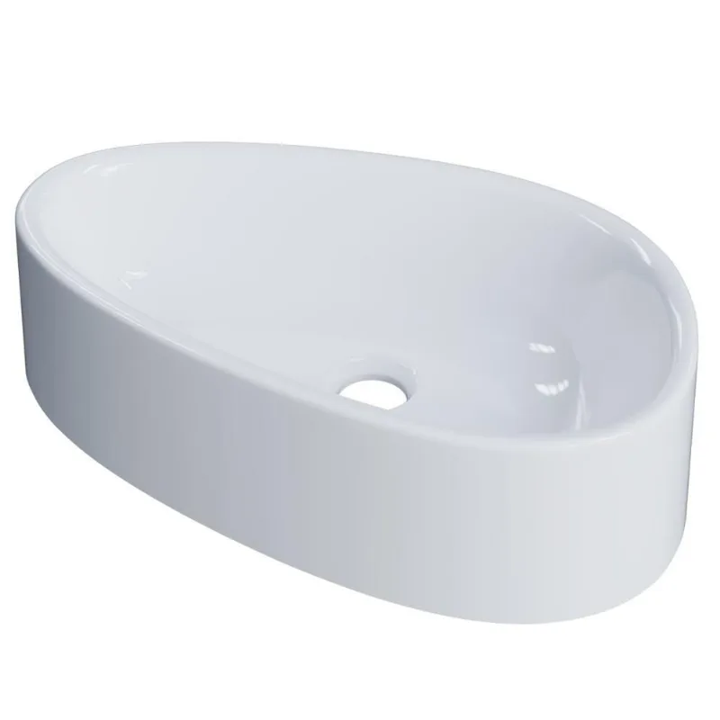Cuba De Apoio Gota Para Banheiro Lavabo C01 Bg43w Branco - Lyam