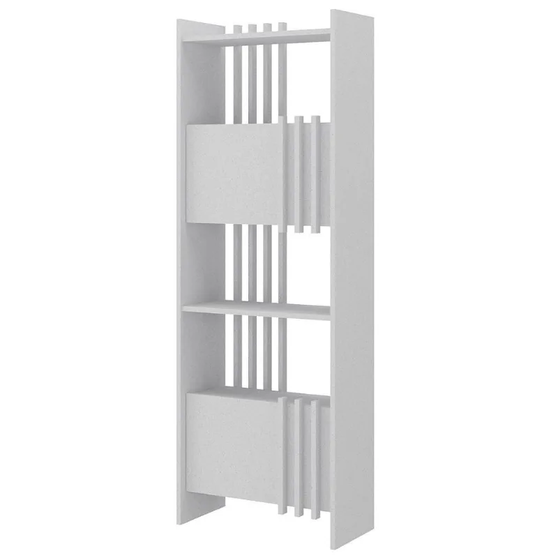 Estante Para Escritório Home Office Multiuso 2 Portas Sheld A02 Terraza - Lyam Decor - Lyam Decor