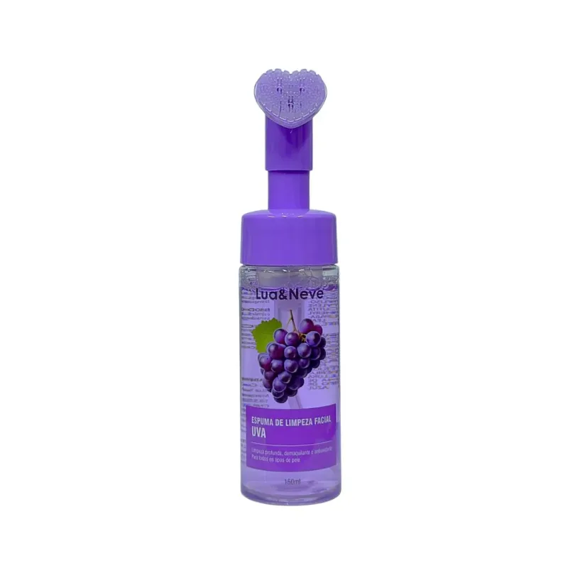 Espuma de Limpeza Facial Uva 150ml - Lua e Neve (LN5501014)