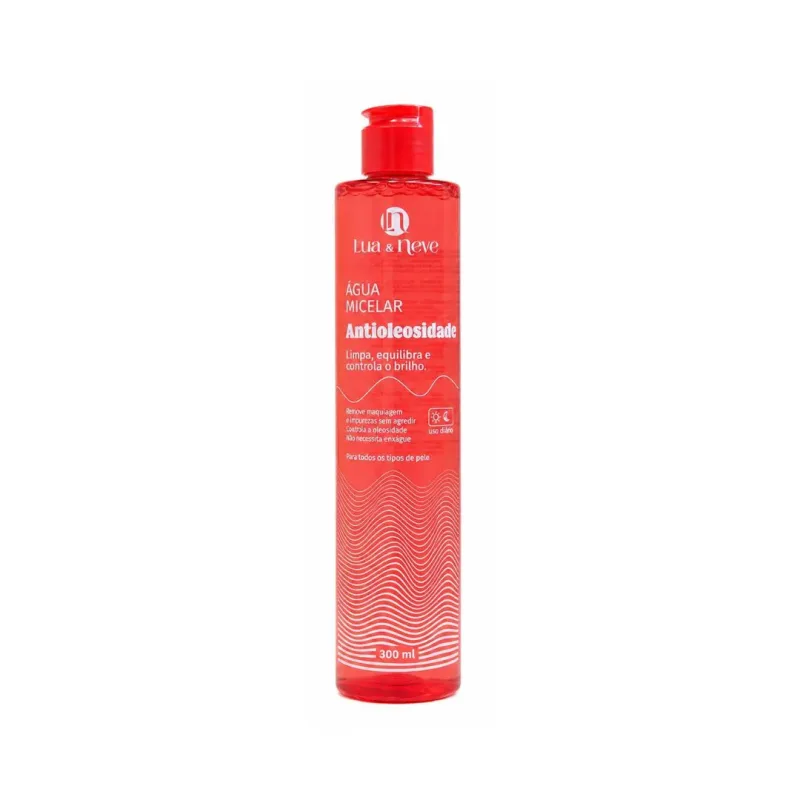 Água Micelar Antioleosidade 300ml - Lua e Neve (LN5501022)
